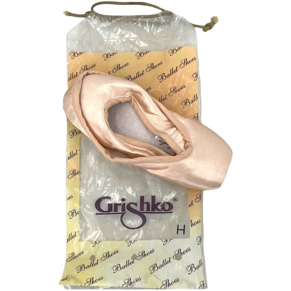 Grishko Elite European Pink Hard Shank Ballet Pointe Shoes Size 2.0 2X HS - Picture 4 of 9